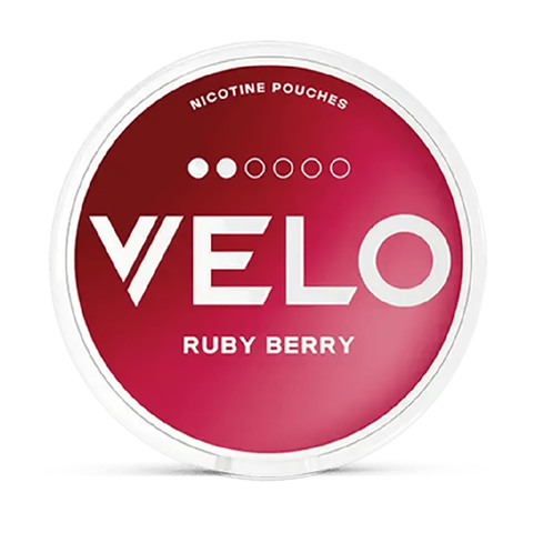 VELO Ruby Berry Nicotine Pouch 6mg