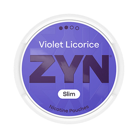 ZYN Violet Licorice Slim Normal Nicotine Pouch 6mg