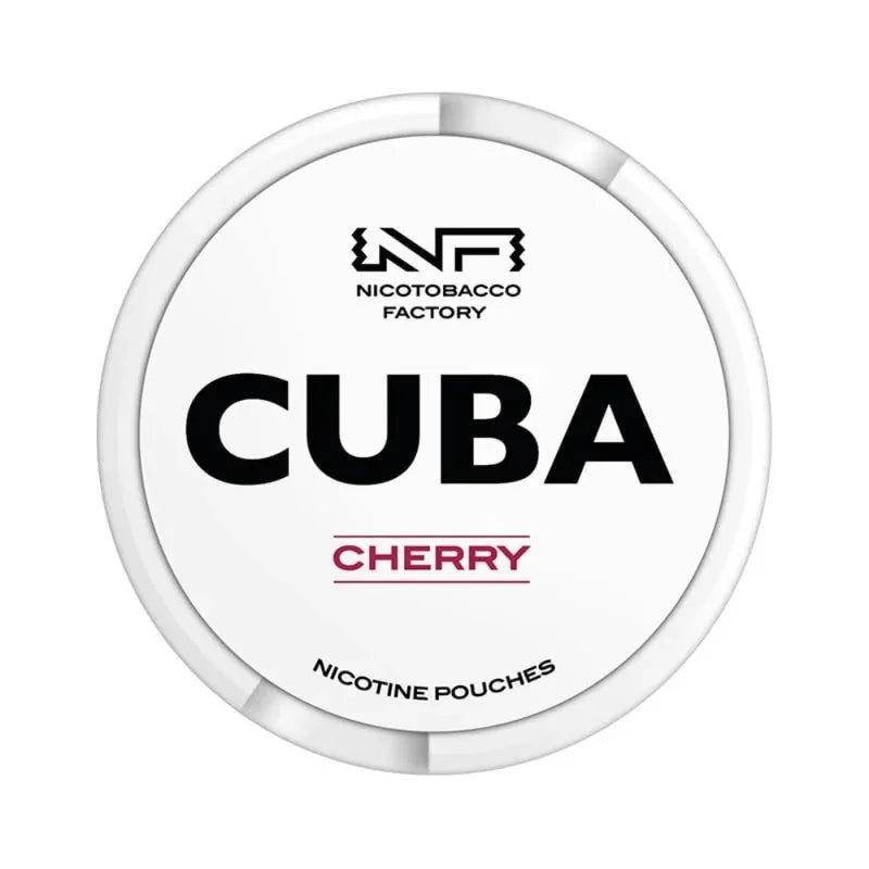 CUBA Cherry Medium Strong Nicotine Pouch 10.4mg