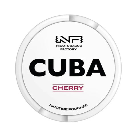 CUBA Cherry Medium Strong Nicotine Pouch 10.4mg