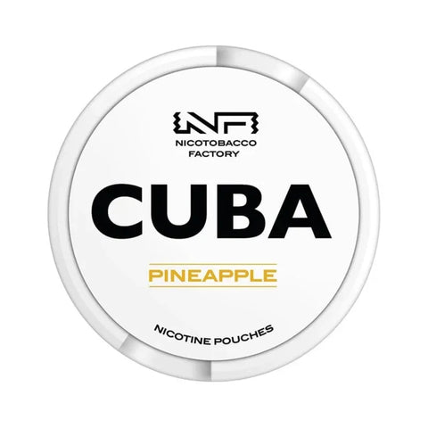 CUBA Pineapple Medium Nicotine Pouch 10.4mg