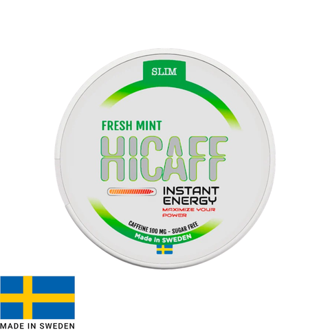 HICAFF Fresh Mint Caffeine Pouch 100mg