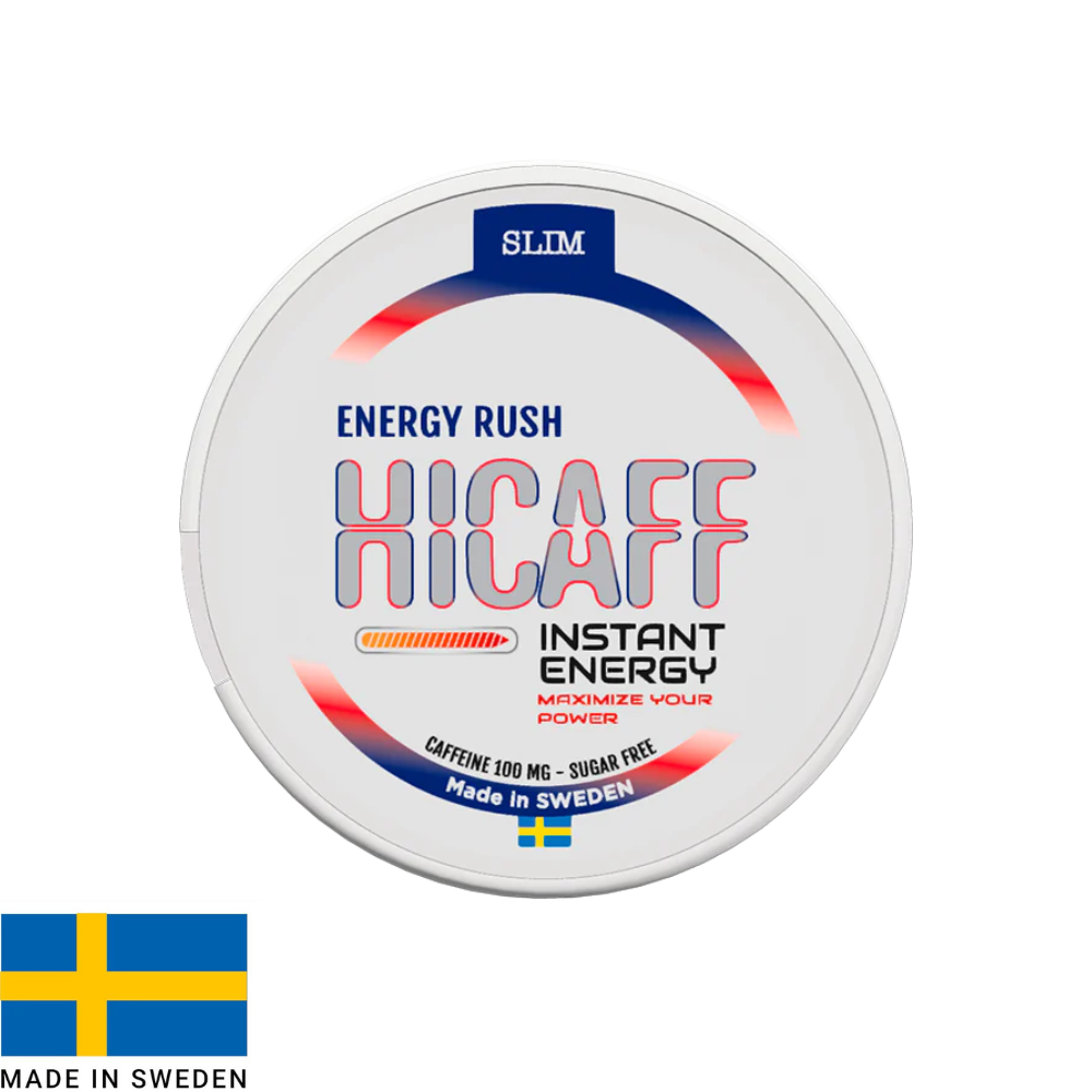 HICAFF Energy Rush Caffeine Pouch 100mg