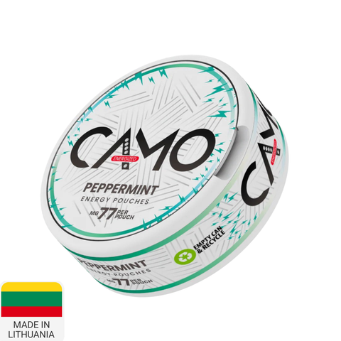 CAMO Peppermint Caffeine Pouch
