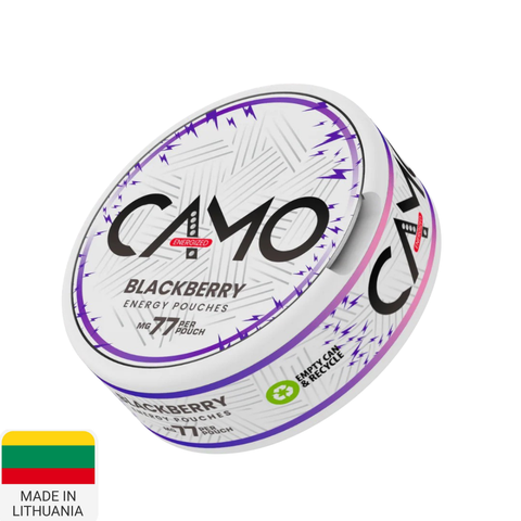 CAMO Blackberry Caffeine Pouch