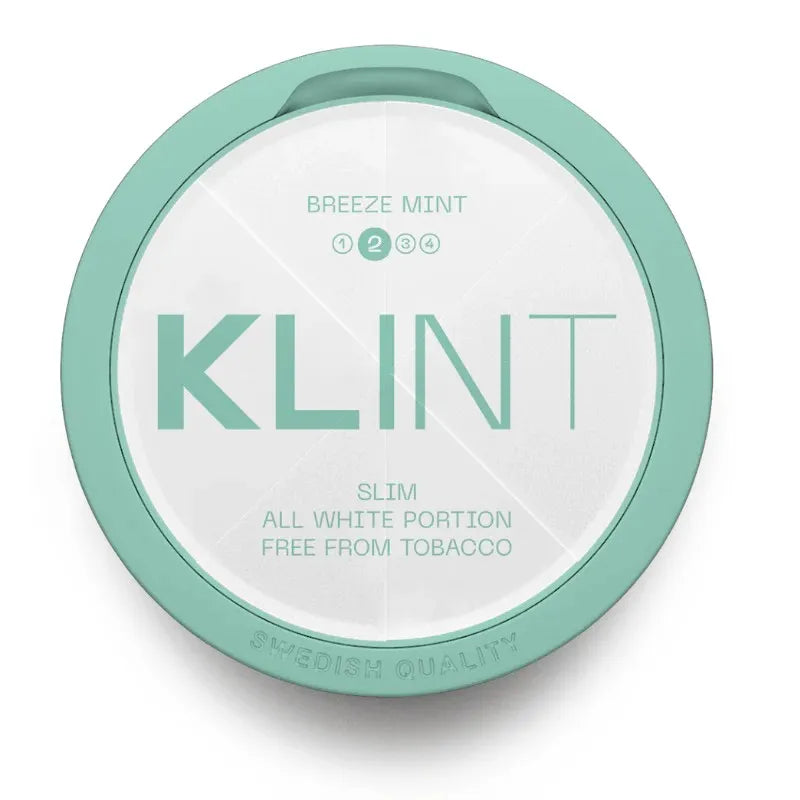 KLINT Breeze Mint Nicotine Pouch 8mg