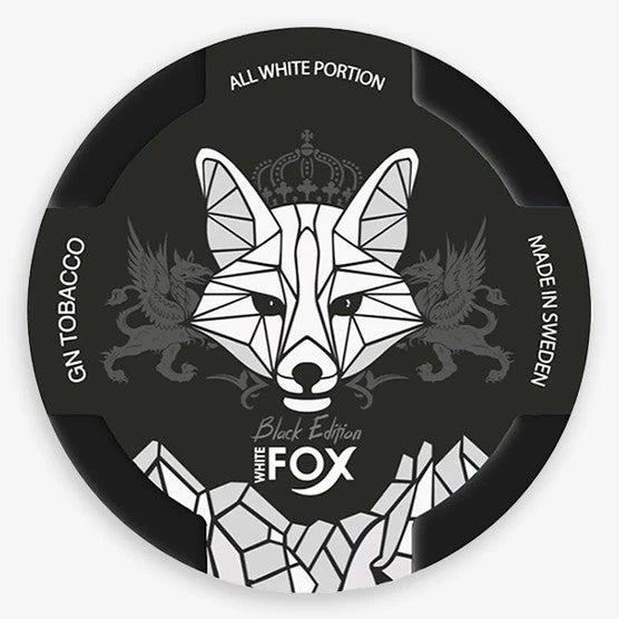White Fox Black Nicotine Pouch 15g