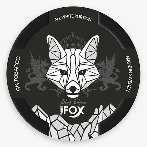 White Fox Black Nicotine Pouch 15g