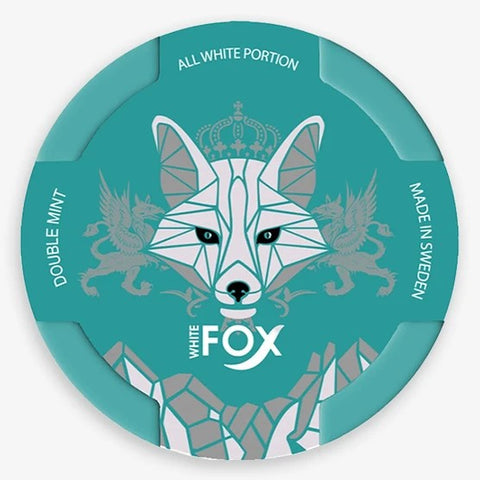 White Fox Double Mint Nicotine Pouch 15g